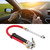 Handheld Car Air Tire Pressure Filler Fill Inflator Gauge Dual Chuck Air Compressor Hose Tool