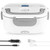 Electric Lunch Box with Carry Bag Portable Fast Food Heater 110V-12V, 1.5L Large Heated Lunch Boxes for Work Home Car