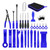 38pcs Trim Removal Tool Kit Car Pry Tool Door Panel Audio Stereo Trim Remover Tool Auto Clip Pliers Fastener Remover with Zipper Storage Bag