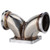 Stainless Steel Exhaust Pipe Adapter T4 Flange to 2.5in Connecter for Most V6 V8 T4 Turbocharger