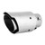 Stainless Steel Car Tail Throat Exhaust Tip 63mm 2.5in Inlet 89mm 3.5in Outlet with Blue Light Universal Accessory
