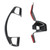 Steering Wheel Trim Carbon Fiber Color ABS Easy Installation Replacement for Mustang Mach‑E