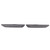 Pair LED Side Marker Lights Lamps Smoky Lens Replacement for Ford Mustang 2018‑2020US Version