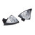 64 Color 3D Rotating Tweeter with LED Ambient Lighting Replacement for MercedesBenz CClass W205 Facelift 20192021