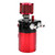 Car Modification Accessories 300ml Baffled Universal Oil Catch Breather Can Reservoir Tank Red