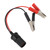 Car Battery Clamp Cable Clipon Insulated Jumper Wire Extension Cord for Cigarette Lighter DC 1224V