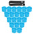 20Pcs Wheel Hub Covers Lug Nut Bolt Screw Cover Tyre Protection Cap Universal Blue
