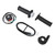 22mm Throttle Handle Throttle Accelerator Handle Grip for 50cc 90cc 110cc 125cc 140cc 150cc 200cc 250cc 4‑stroke Dirt Bike