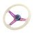 Luminous Steering Wheel 14in Acrylic Day White/Night Green Universal for Car Racing ATV Kart UTV