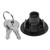 Gas Fuel Tank Plug Locking 8U5Z9C268B Plug Cover Cap with 2 Key Replacement for Ford Edge Escape Expedition Explorer Fiesta