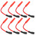 8pcs 0.4in Spark Plug Wires UltraLow Resistance Fit for Chevrolet Silverado/Tahoe 4.8 5.3 6.0 Vortec Engines