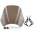 Short Motorcycle Windshield Wind Deflector Protective Fairing Fit for Benelli Leoncino 250Tawny