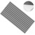 Boat Marine RV Flooring Mat EVA Foam AntiSlip Decking Sheet 240x60cm/94.5x23.6in(GrayBlack )
