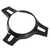Steering Wheel Trim Cover Carbon Fiber Smooth Surface Rust Proof Comfortable Touch Fit for 911 2010‑2015