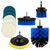 10Pcs Scrub Drill Brush Multi-purpose Kit Power Drill Cleaning Attachments All Purpose Deep Clean