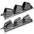 Car 52mm/2" Triple 3 Hole Mount Holder Dash Gauge Pillar Pod Cluster for Right Hand Drive