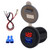 USB Ports Car Charger Voltage Display Voltmeter Vehicle Power IP66 Waterproof 2.1ARed DC12-24V