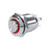 12mm Waterproof Metal Momentary Push Button Switch High Flush 4 Pin Red LED 2V