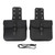 Motorcycle Saddlebags Weather Resistant High Capacity Universal PU Leather Motorbike Side Bag