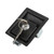 RV Interior Cabinet Panel Handle Lock Carbon Steel with 2 Keys Replacement for Campers Trailers