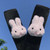 Cute Cartoon Car Seat Belt Shoulder Pad Soft Plush Safety Belt Cushion Cover for Auto Rabbit