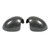 2 Pcs Door Side Rearview Mirror Cover Cap Carbon Fiber Style Left Right Wing Cover for R55 R56 R57 R58 R59 R60 R61