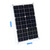 Solar Panel System 18V 20W Solar Panel 30A Charge Controller with Dual USB Car Solar Inverter Kit Complete Power Generation Supply for Mobile Phones Sports cameras, and 12V Car Batteries