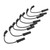 8pcs Spark Plug Wires Set 19297035 Replacement Fit for Cadillac Escalade/Avalanche/Express/Silverado