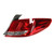 Tail Light 9671332080 Right Side Powerful Light Transmission Smooth Surface Replacement For Peugeot 408 2010‑2014