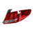 Tail Light 9671332080 Right Side Powerful Light Transmission Smooth Surface Replacement For Peugeot 408 2010‑2014
