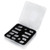 14Pcs Air Condition Button Cover Trim AC Control Stickers Fit for Jaguar XF 2012‑2015