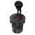 Black Universal Dual USB Charger Socket 4.8A Color Screen Fast Charging Car Charger Waterproof 12‑24V