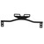 Aluminum Alloy Motorcycle Front Bumper Bracket Fog Light Mount Support Fit for HondaBlack