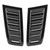 Auto Car ABS Bonnet Air Vent Modified Accessory Fits for Ford Focus RS MK2Glossy Black