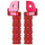 Motorcycle Front Foot Peg Rest CNC Aluminum Modification for YAMAHA MT‑03 MT‑07 MT‑09 MT‑10 MT‑25Red