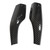 1 Pair Steering Gear Lever Cover Carbon Fiber Pattern Shift Lever Trim