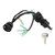 Motorcycle Ignition Switch Lock with Keys 61B‑82510‑01‑00 Replacement for 40/90 115 130 150 175 2&amp;4 Stoke
