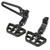 Motorcycle Rear Passenger Foot Pegs Pedals Footrests Brackets CNC Aluminum Nonslip for R18 2020‑2022 Gold