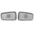 2Pcs Side LED Indicator Repeater Light 632567 Side Marker Repeater Light Replacement for Peugeot 106 306 406 806 Expert Partner 12V
