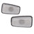 2Pcs Side LED Indicator Repeater Light 632567 Side Marker Repeater Light Replacement for Peugeot 106 306 406 806 Expert Partner 12V