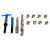 High Speed Steel Thread Repair Kit with Storage Box Automotive Rethreading Tools for Restoring Worn Threads M16x2