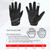 BSDDP Motorcycle Riding Gloves Anti-slip Off-road Four Seasons Outdoor Mountaineering Touch Screen Gloves