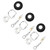 3 Set Carburetor Rebuild Repair Kit Carb Overhaul Set for Adventurer Daytona Speed Triple