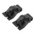 2pcs Front Windshield Washer Nozzle 85381‑30110 ABS Black High Strength for Auto Repairing