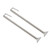 2 Pcs Boat Hatch Support Spring Stainless Steel Adjuster Porthole Door Lid Spring for Yachts Campers 245x10mm