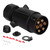 7-Pin Trailer Plug Connector Wiring Adapter Copper Contact for Commercial Vehicle Trailer RV Car