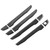 8Pcs Exterior Door Handle Cover Soft Carbon Fiber Accessories for Honda CRV 20162019