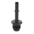 Quick Disconnect EFI Fitting Adapter Push On Aluminum Alloy Black Anodized Finish for Fuel Filter Rail Feed Port AN6-5/16in