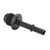 Quick Disconnect EFI Fitting Adapter Push On Aluminum Alloy Black Anodized Finish for Fuel Filter Rail Feed Port AN6-5/16in