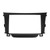 2Din Center Control Audio Fascia Navigation Panel Frame Fit for Hyundai I30 2011